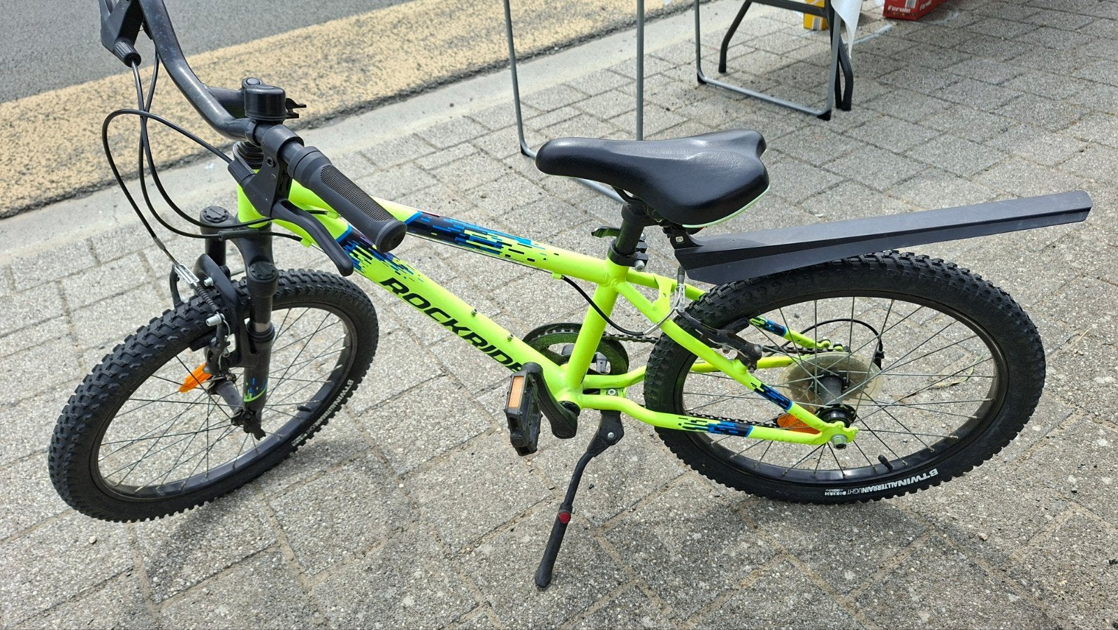 Jongensfiets, Ophalen