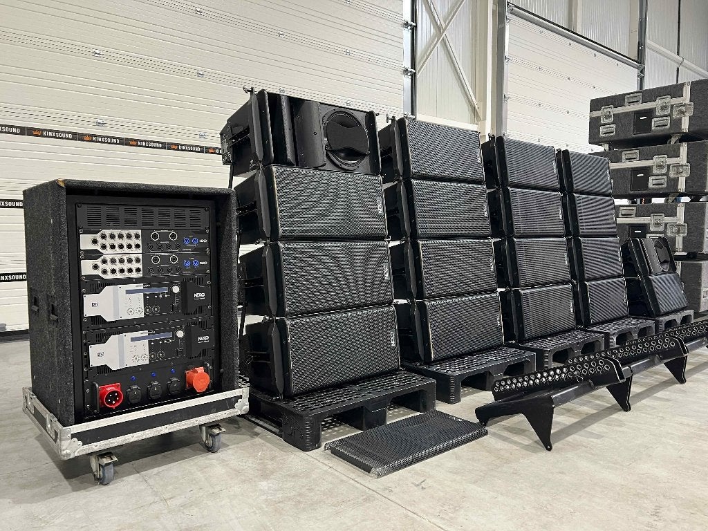 Nexo GEO S12 S1210/S1230 12"/3" line array (20x), Overige merken, Gebruikt, Ophalen of Verzenden, 120 watt of meer