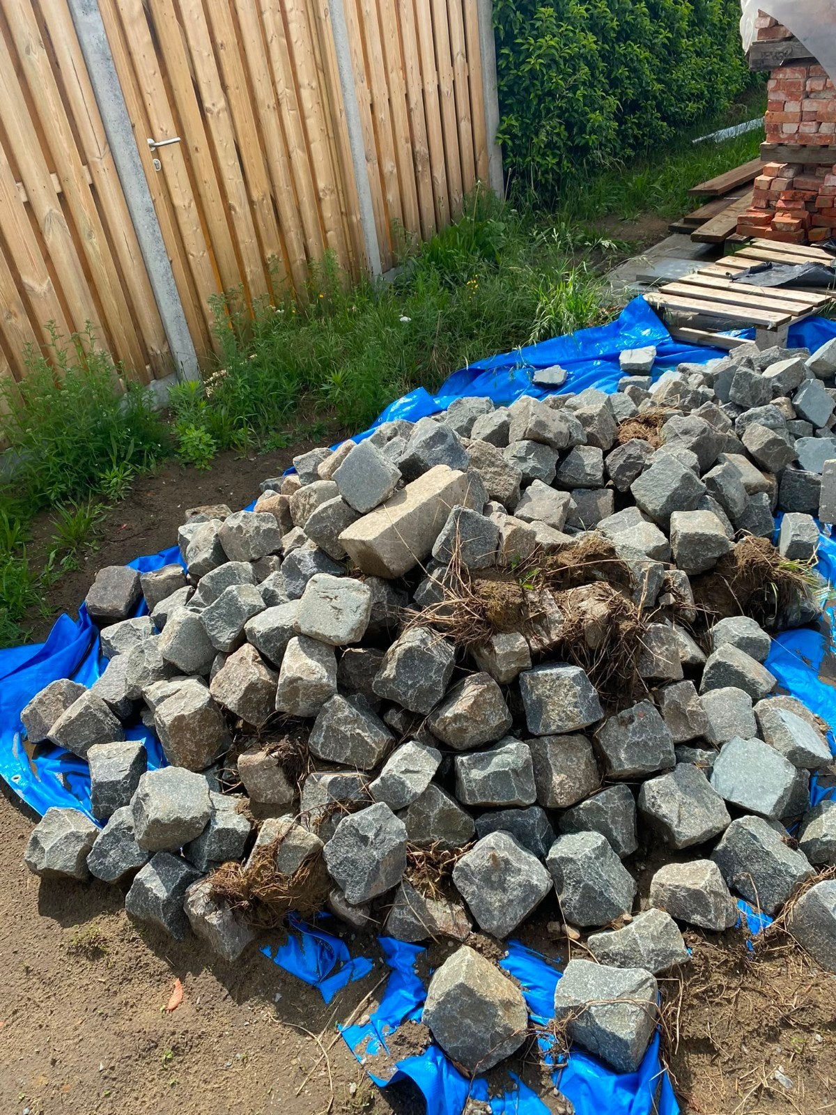 GRATIS Profier kasseien 13x13x14-15, Enlèvement
