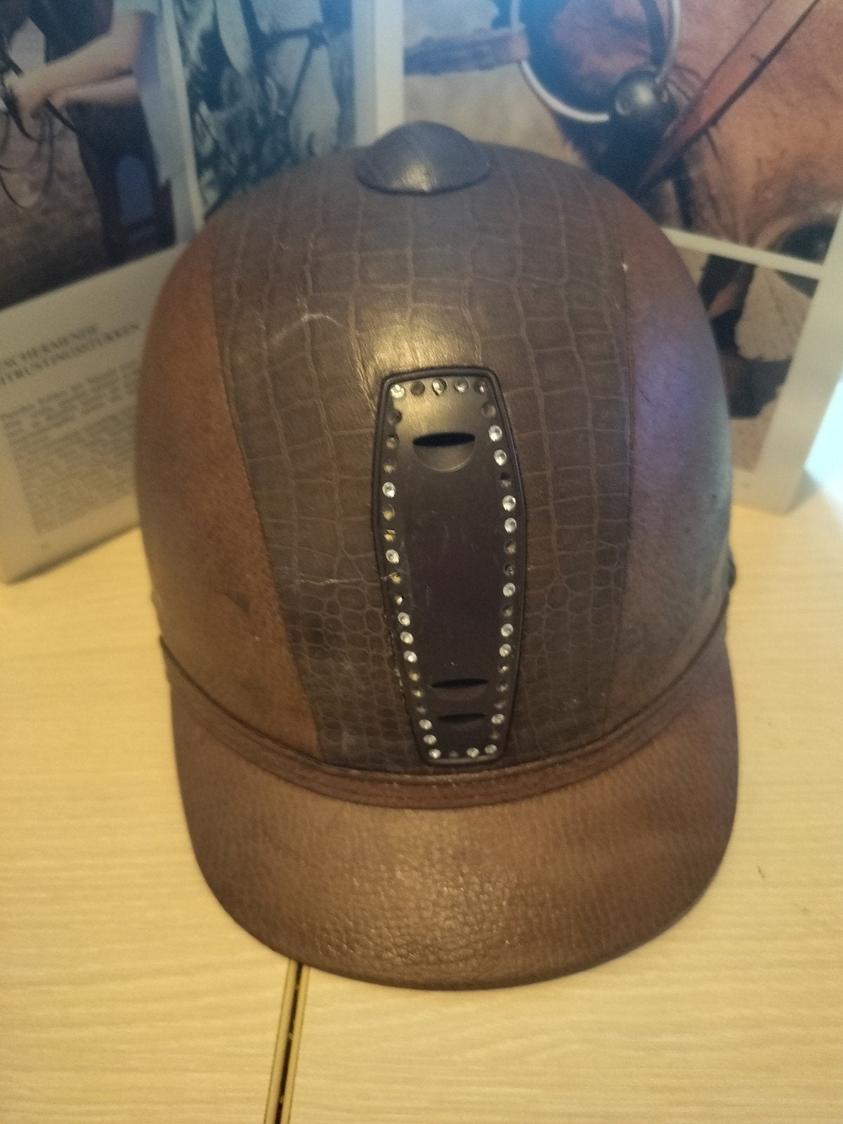 paardrijhelm voor vrouw, Dieren en Toebehoren, Ophalen