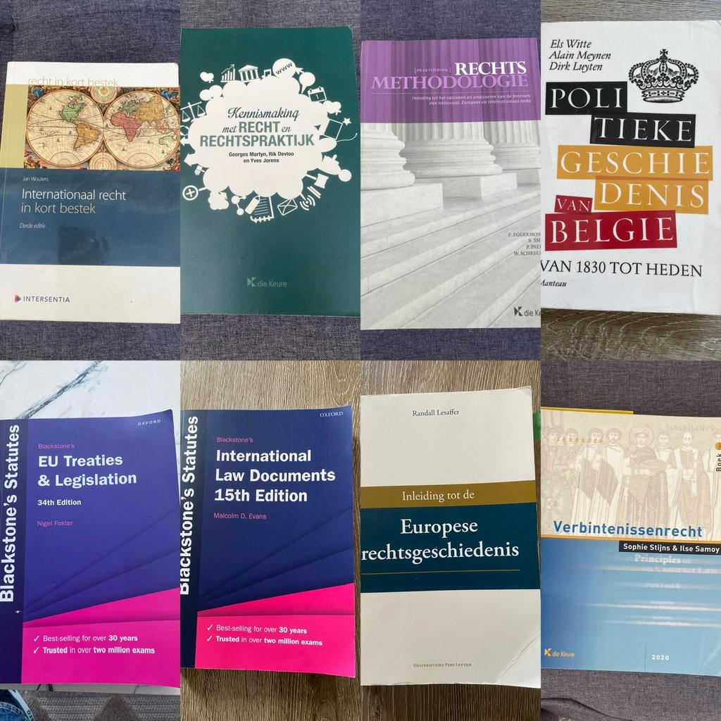 Rechten, Boeken, Studieboeken en Cursussen, Ophalen, Zo goed als nieuw