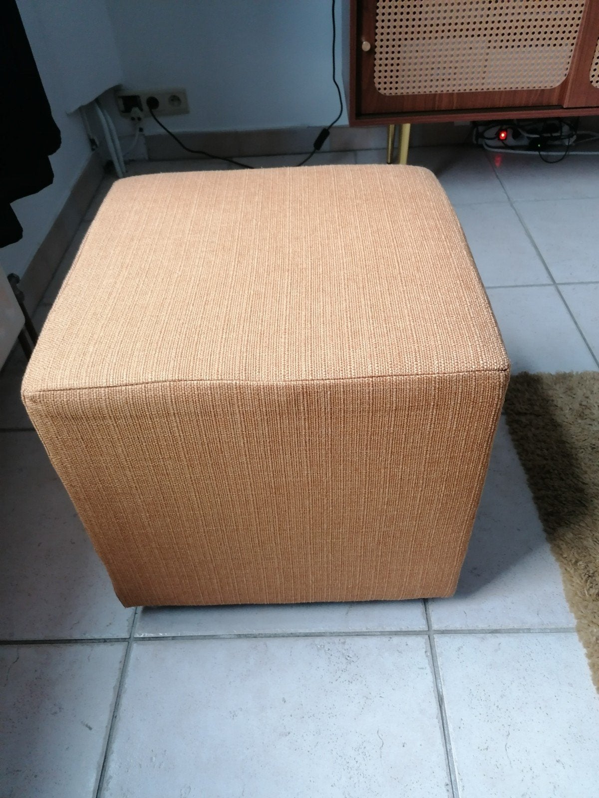 pouf repose pieds, Bois, Contemporain, Enlèvement, Moins de 50 cm