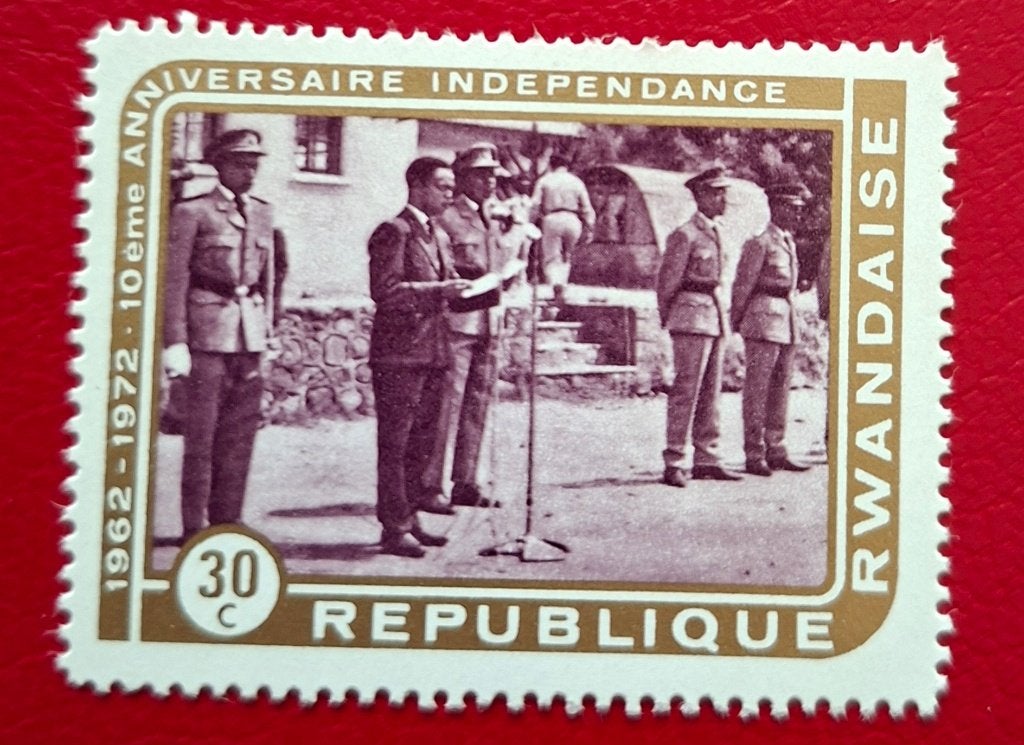 Postzegel Rwanda OBP 475**, Ophalen of Verzenden, Overige landen, Postfris