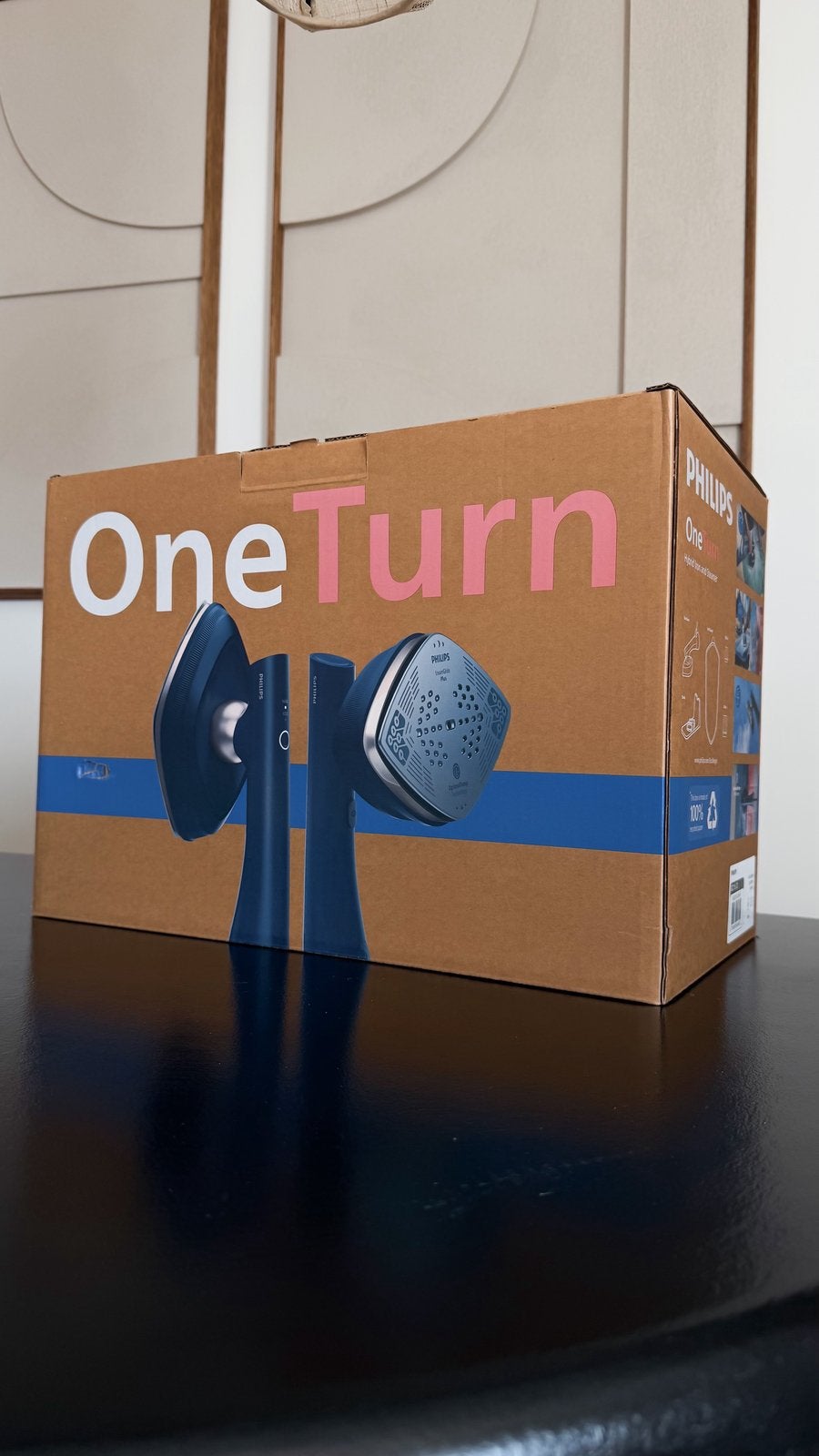 Philips OneTurn - Fer à repasser et défroisseur, Enlèvement, Comme neuf, Fer à repasser avec cordon