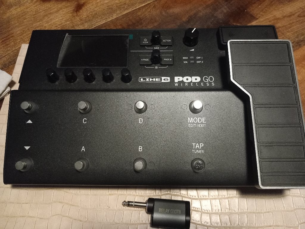 line 6 pod go wireless, Muziek en Instrumenten, Ophalen of Verzenden, Zo goed als nieuw, Multi-effect