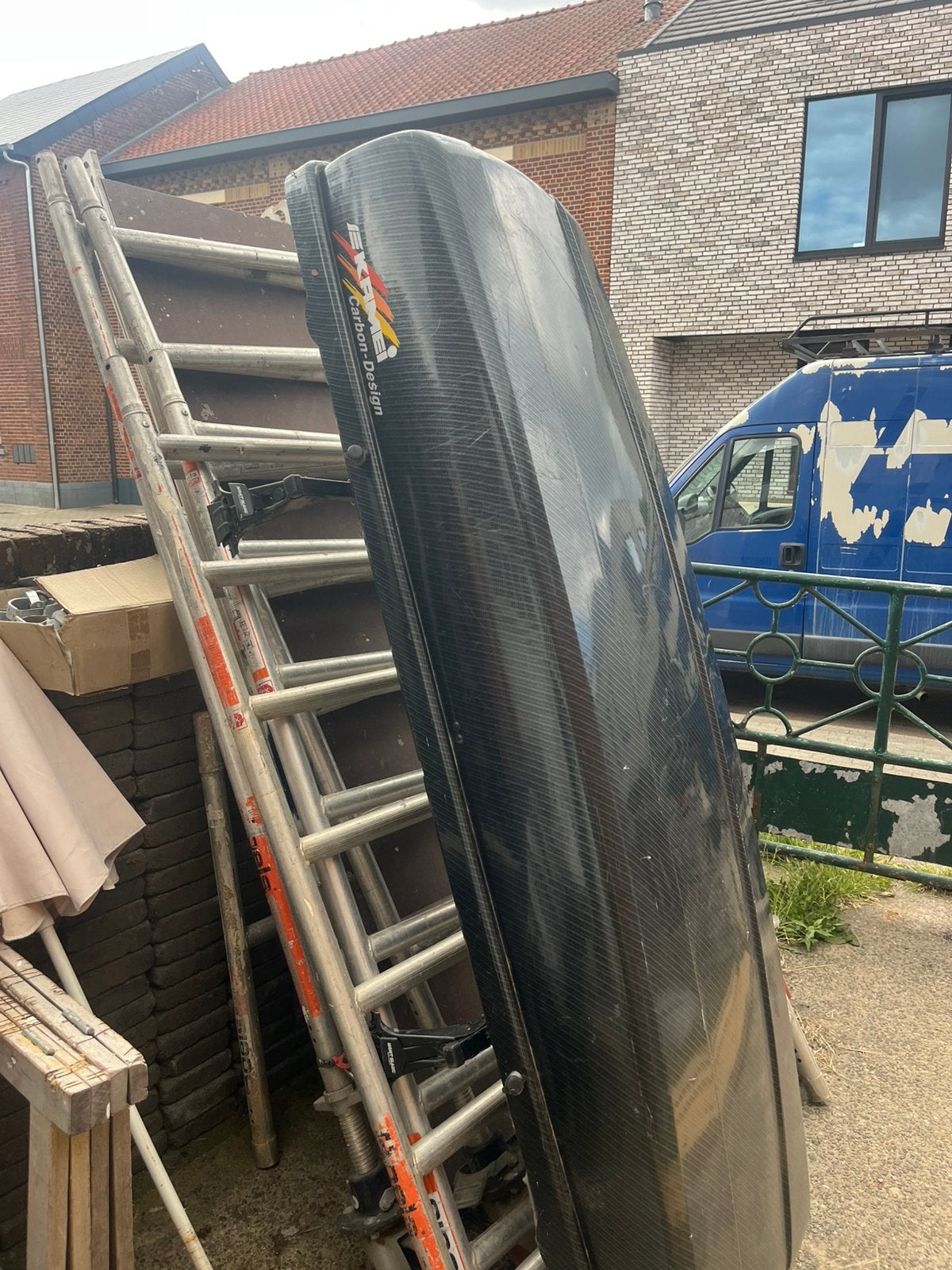 Te koop dakkoffer, Ophalen, Gebruikt