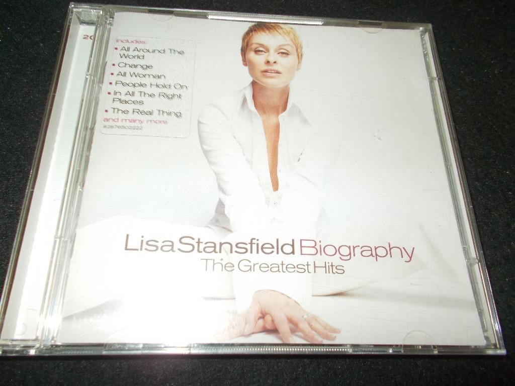 2CD - LISA STANSFIELD - Biography - Greatest hits - 2003, Ophalen, Zo goed als nieuw, Dance Populair