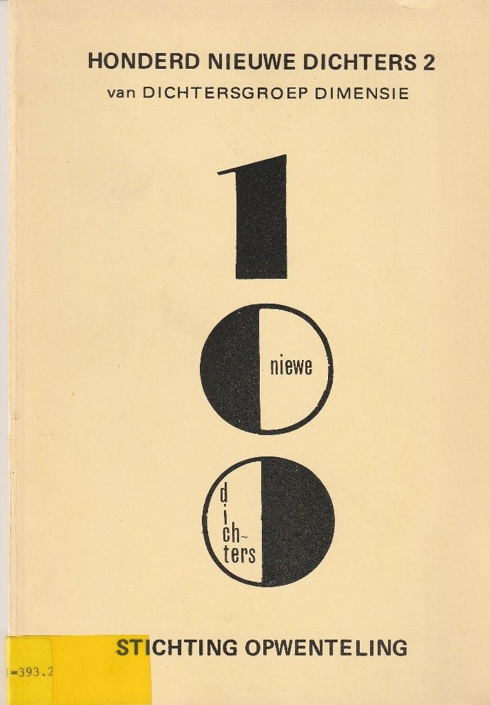 “Honderd nieuwe dichters 2”, Boeken, Ophalen of Verzenden, Gelezen, Meerdere auteurs