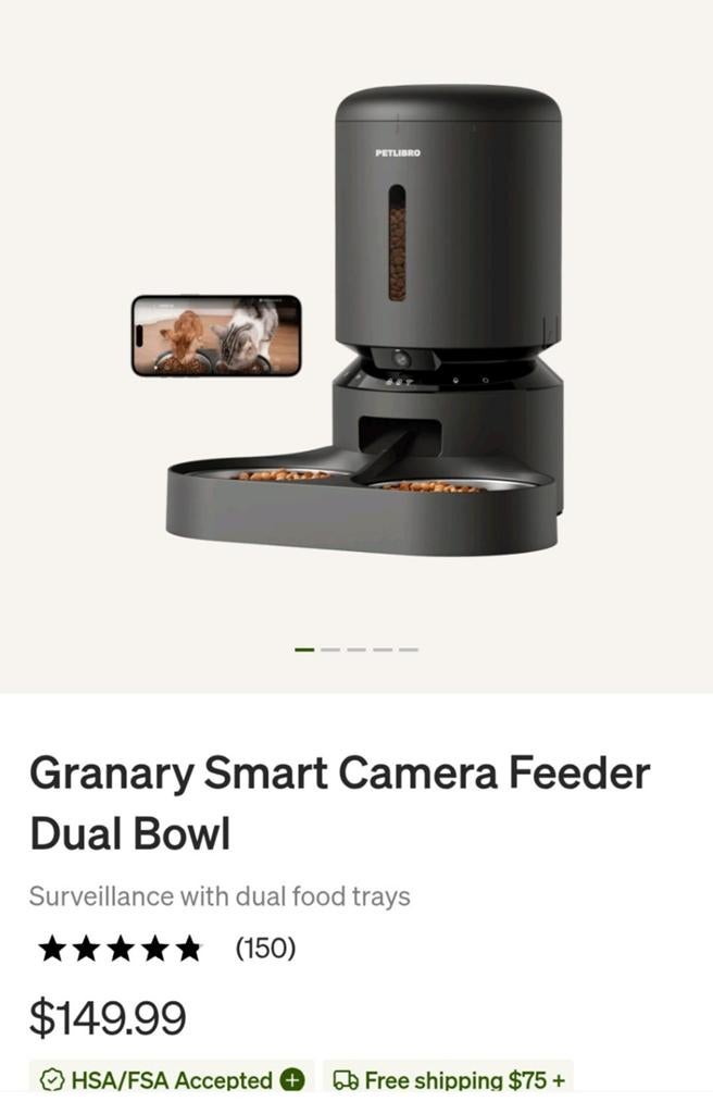 Petlipro smart feeder, Ophalen, Zo goed als nieuw