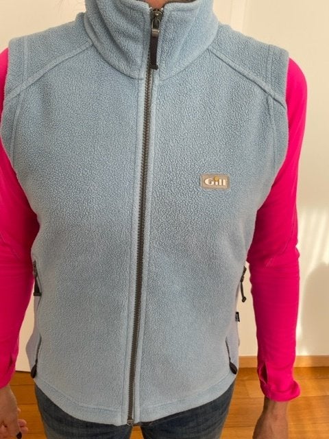 GILL, bodywarmer, polar, mt M, lichtblauw, Taille 38/40 (M), Enlèvement ou Envoi, GILL, Comme neuf