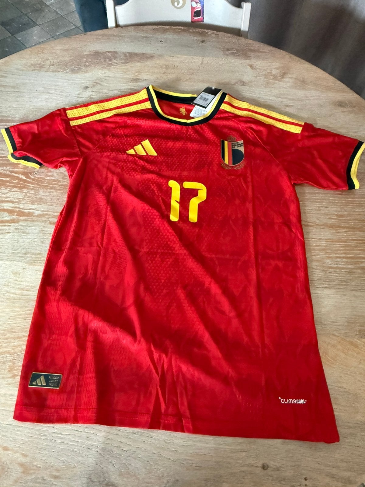Truitje wedstrijd kwaliteit rode duivels, Maat XL, Ophalen, Nieuw, Shirt
