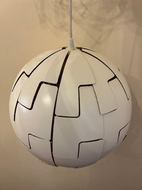 luster, hanglamp, Huis en Inrichting, Lampen | Kroonluchters, Ophalen, Kunststof, Modern (Red Dot award), Nieuw