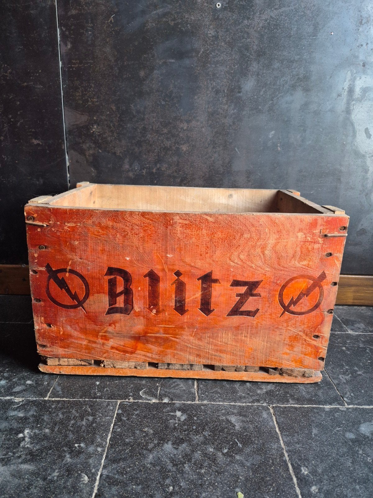 caisse en bois vintage, Enlèvement