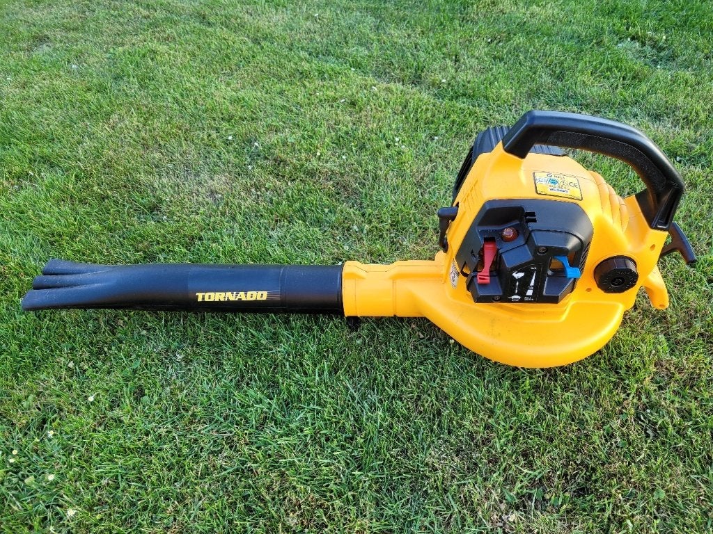 Bladblazer, Tuin en Terras, Ophalen, Gebruikt, Benzine
