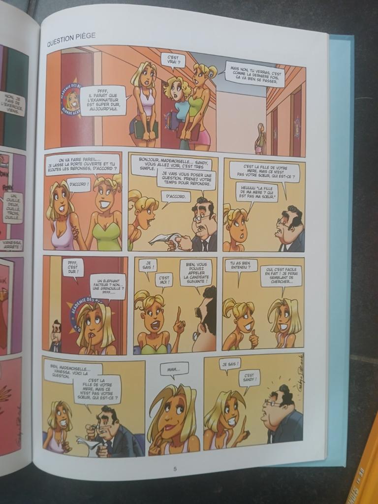 Lot de 10 bd les blondes, Enlèvement ou Envoi