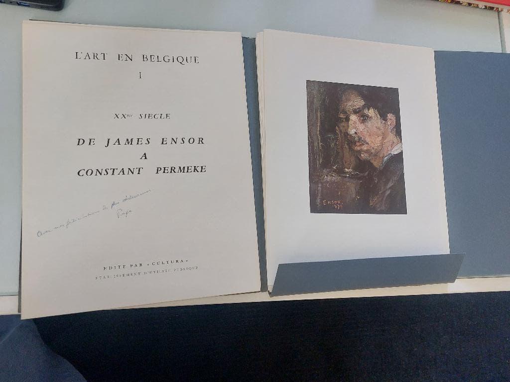 Belgisch schilderboek van James Ensor tot Constant Permeke, Antiek en Kunst, Ophalen