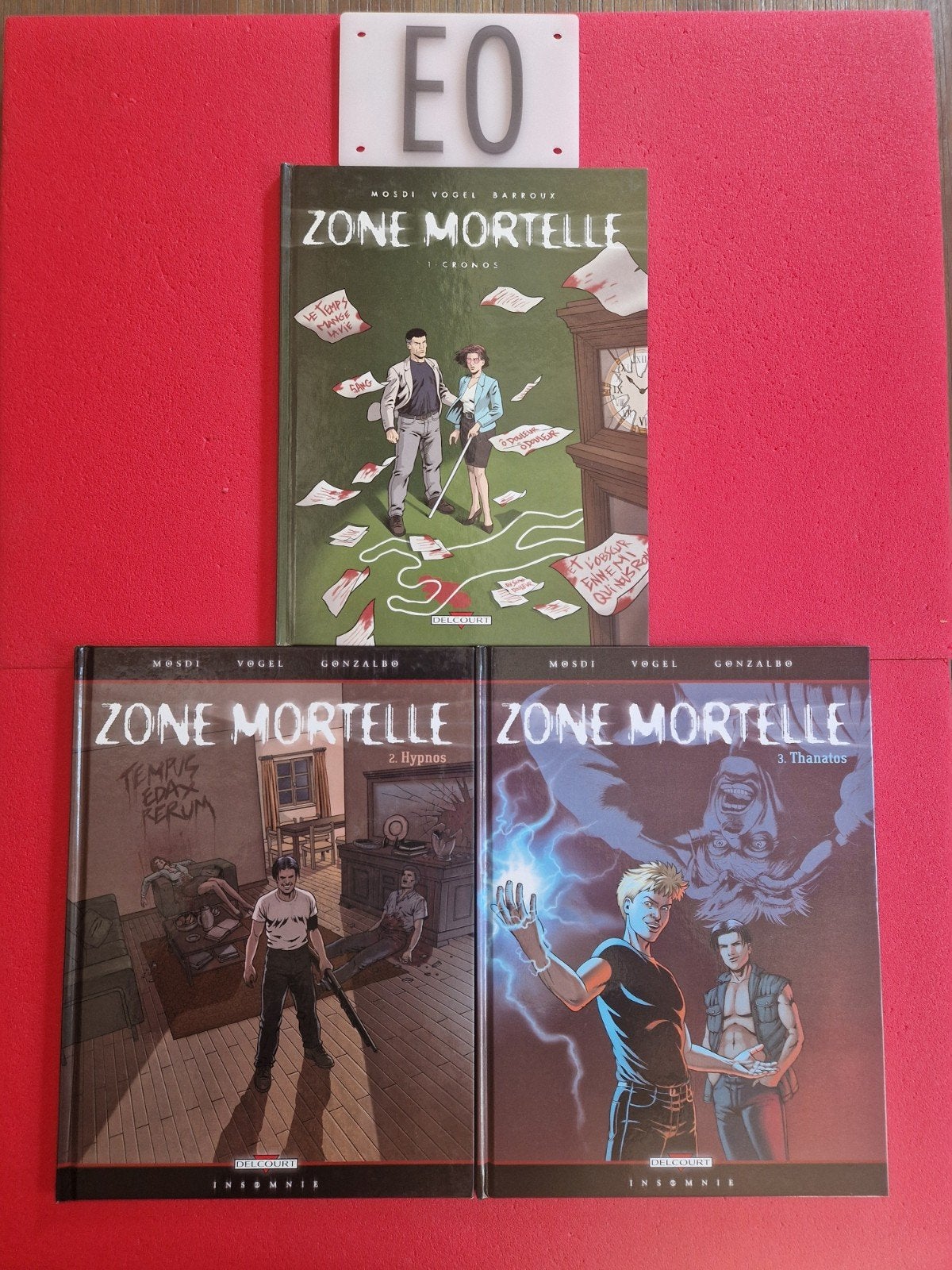 Lot de 3 bd zone mortelle 1 à 3,EO, Boeken, Ophalen of Verzenden