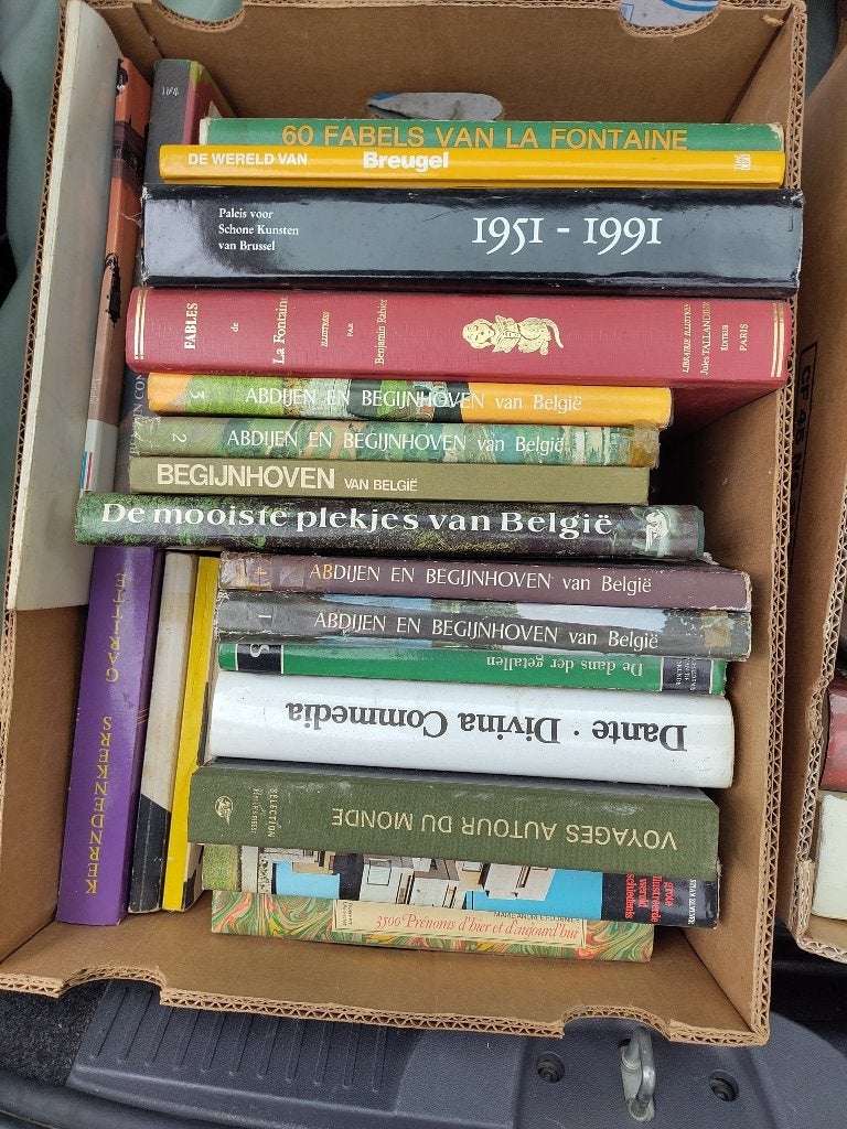 oudere boeken alle genres inboedel opruiming, Enlèvement, Utilisé, Différents sujets