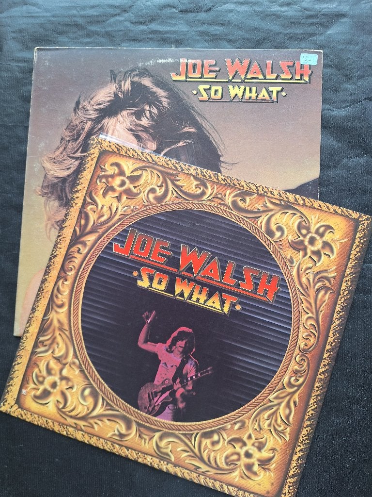 JOE WALSH "So What" bluesrock LP (1974) IZGS, LP, Gebruikt, Blues Rock, Ophalen of Verzenden