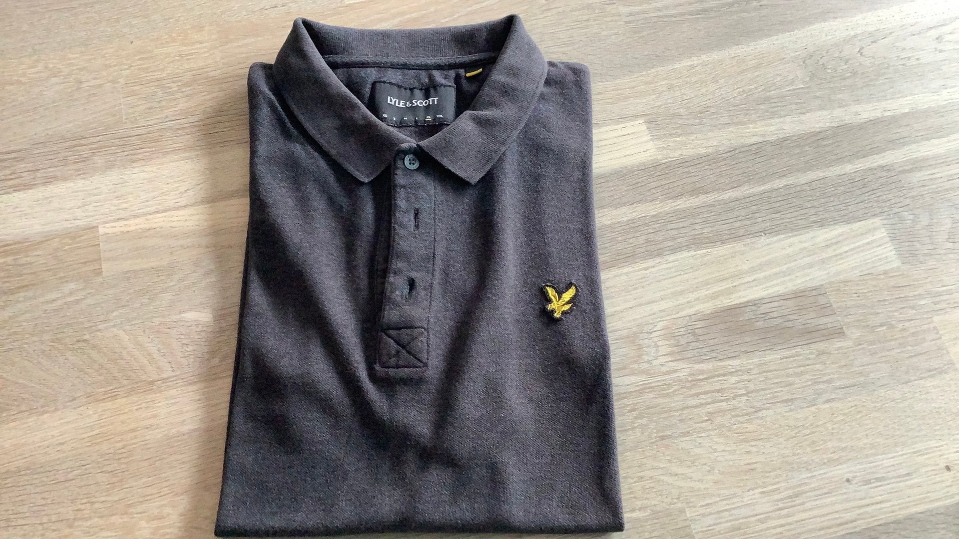 Polo Lyle & Scott XL, Enlèvement ou Envoi, Porté, Taille 56/58 (XL), Gris