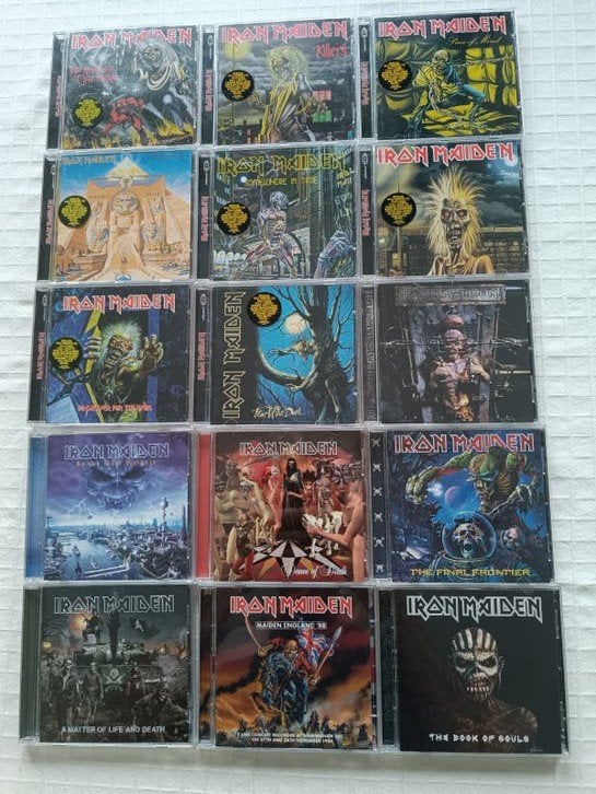 Lot hard rock en metal cd's, CD & DVD, CD | Hardrock & Metal, Enlèvement, Metal, Album, Réédition