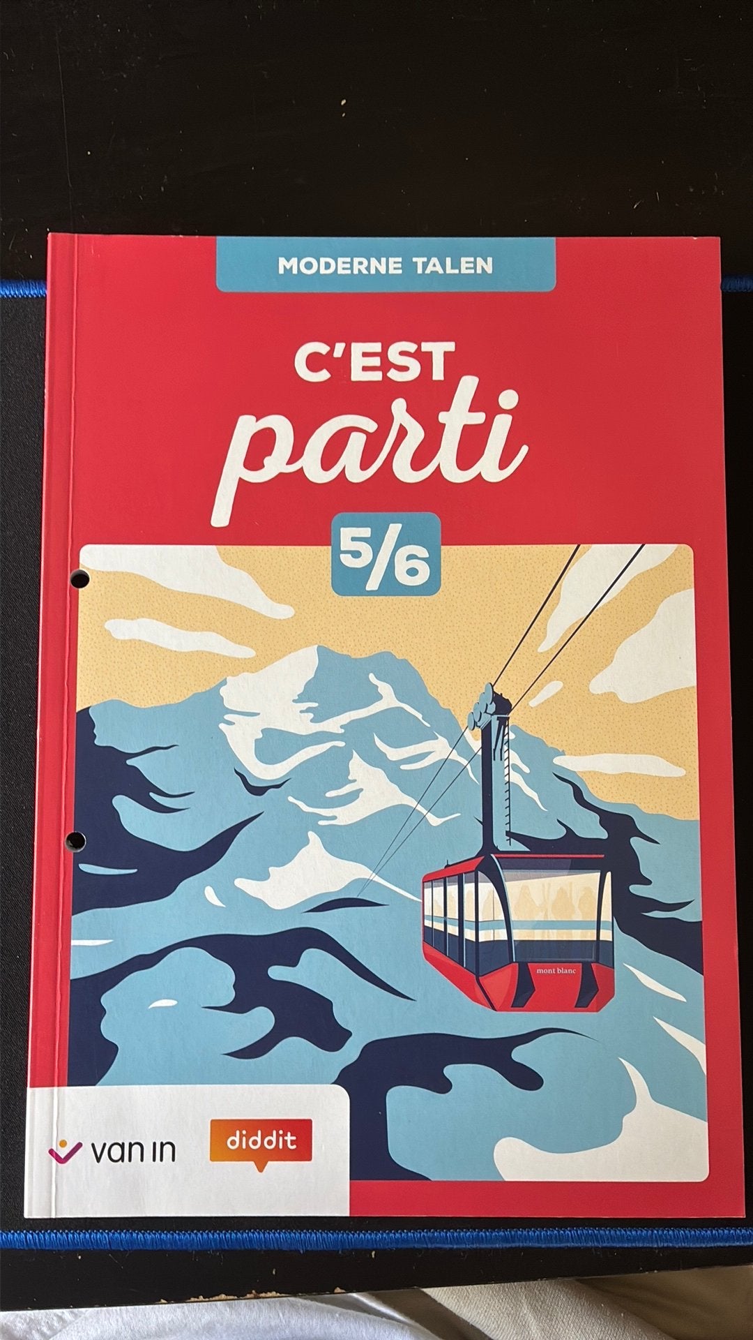Schoolboek frans c’est parti 5/6 moderne talen, Boeken, Ophalen of Verzenden, Nieuw, ASO, Frans