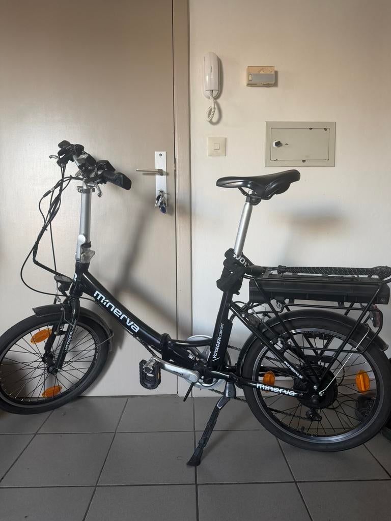 Elektrische plooifiets., Fietsen en Brommers, Ophalen, Zo goed als nieuw