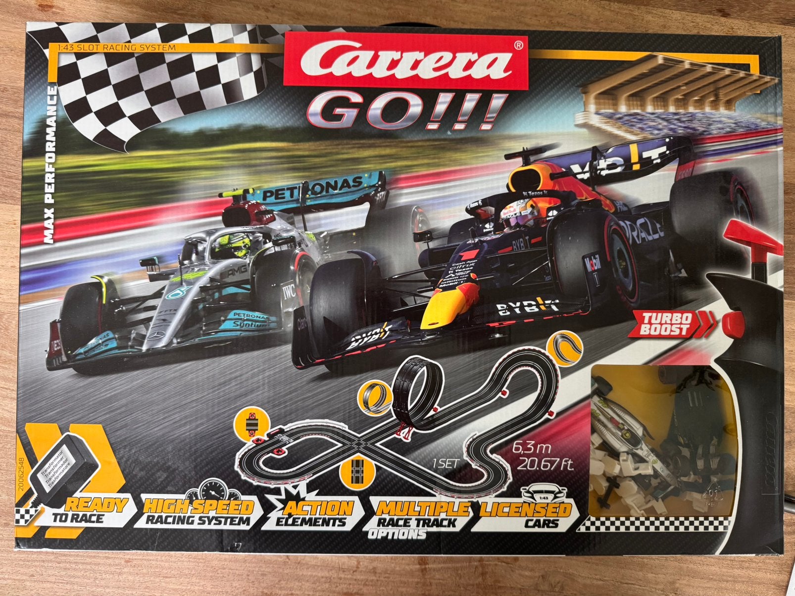 Carrera Go!!! Max Verstappen, Ophalen, Zo goed als nieuw, Carrera