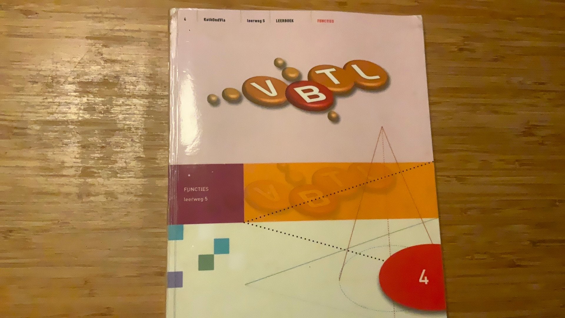 VBTL 4 - KathOndVla - leerboek functies (leerweg 5), Boeken, Ophalen of Verzenden, Gelezen, ASO, Wiskunde A