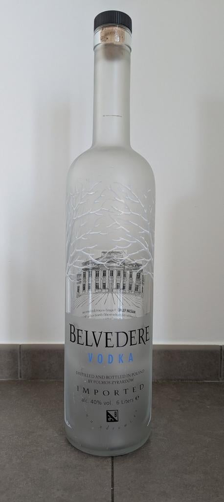 Lege fles Belvedere - 6L, Ophalen
