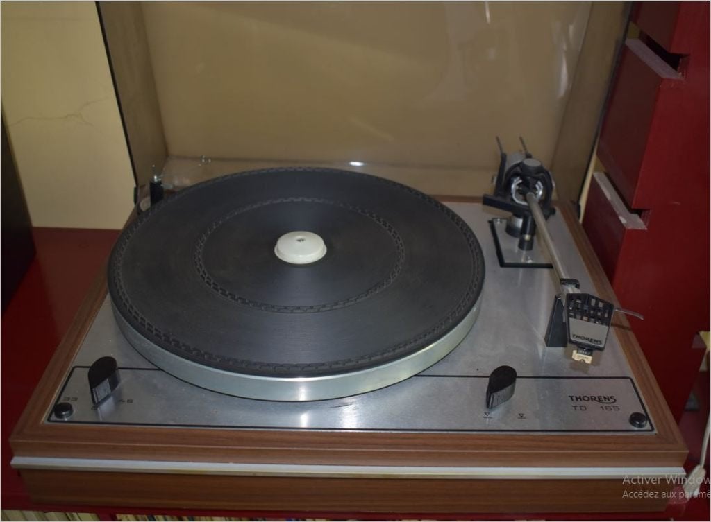 Platine THORENS Td165, Enlèvement ou Envoi, Comme neuf, Tourne-disque, Thorens