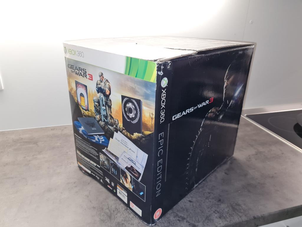 Gears of War 3 - Epic Edition (Game nog SEALED!), Games en Spelcomputers, Games | Xbox 360, Zo goed als nieuw, Ophalen