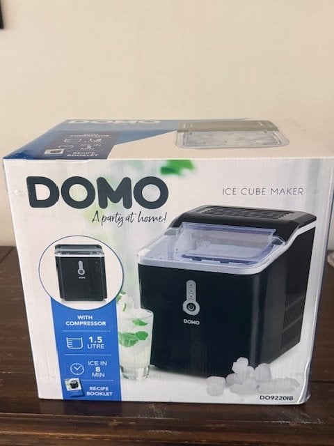 ijsblokjesmachine DOMO DO09220IB, Elektronische apparatuur, Ophalen, Nieuw, Zelfvriezend
