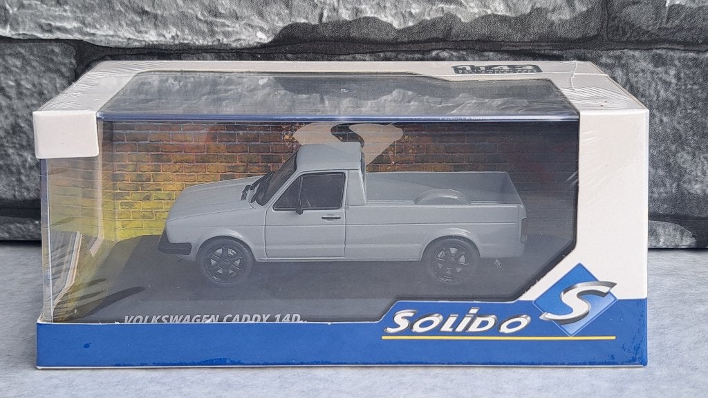 VW CADDY MK1 Nardo grey 1/43ème, Enlèvement ou Envoi, Solido, Voiture, Solido