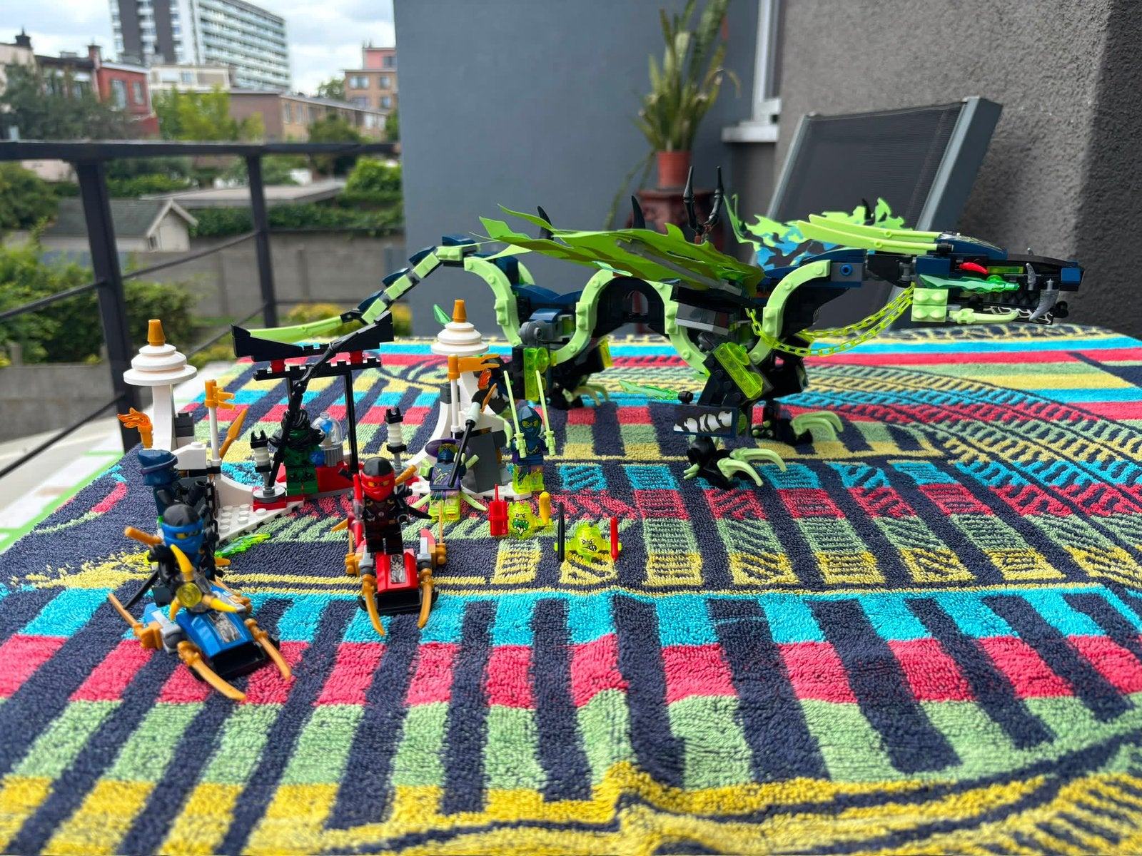 Lego ninjago Ghost Morro Dragon, Ophalen of Verzenden, Complete set, Lego, Ninjago