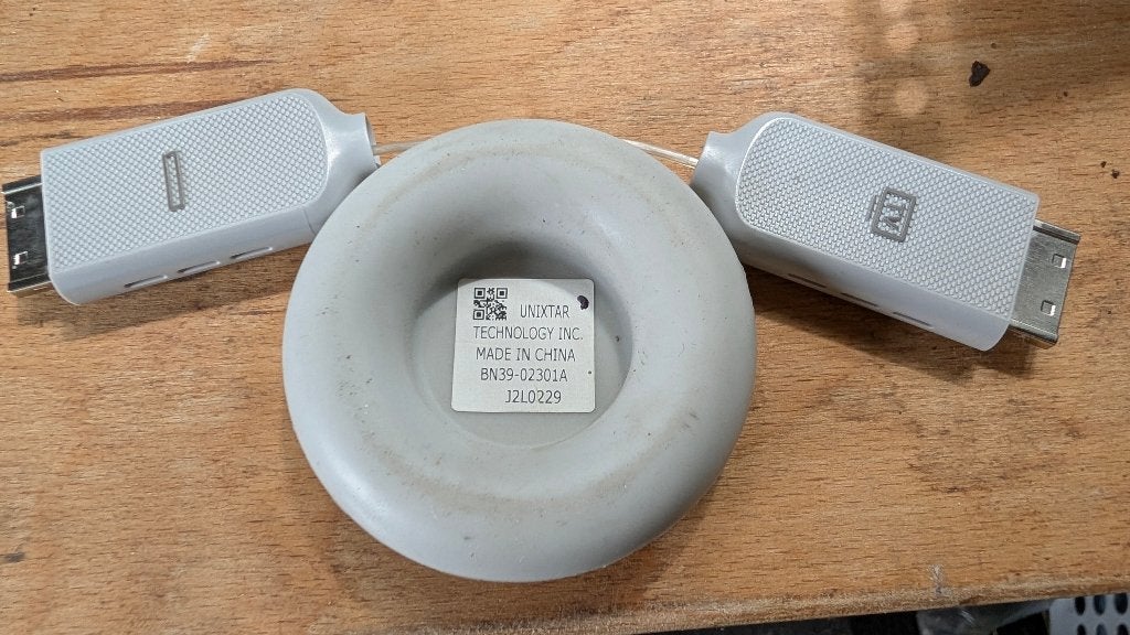 Samsung One Connect glasvezel kabel BN39-02301A, Ophalen of Verzenden, Gebruikt, 2 tot 5 meter, Optische kabel