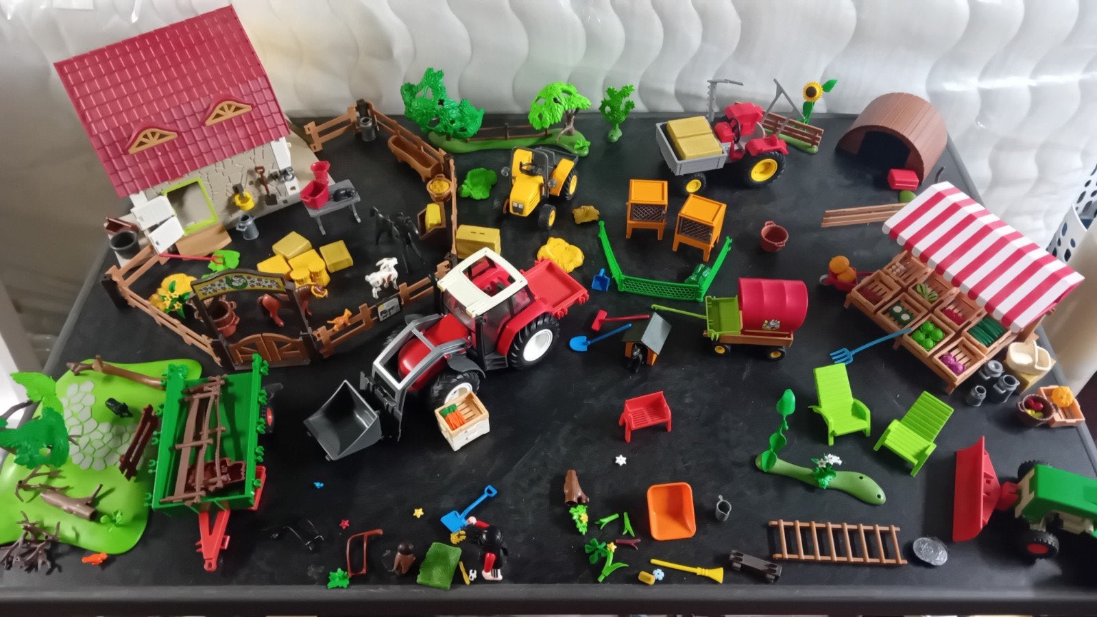 Terrain de ferme Playmobil, Enlèvement, Utilisé, Pièces détachées