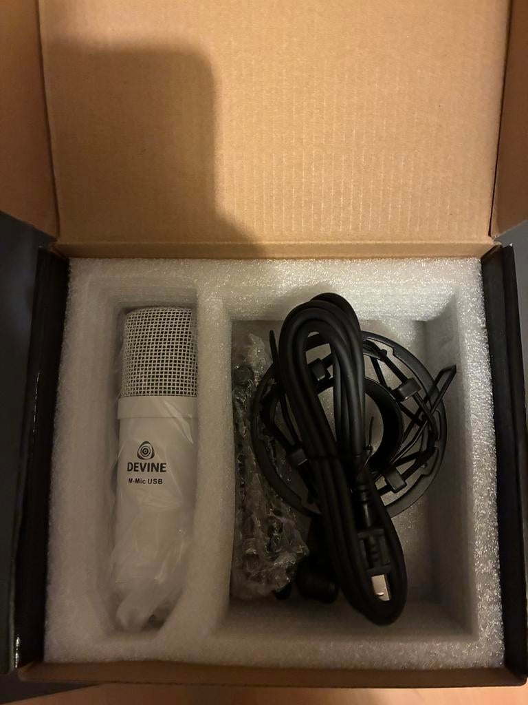Nieuwe devine usb microfoon, Verzenden, Nieuw, Studiomicrofoon