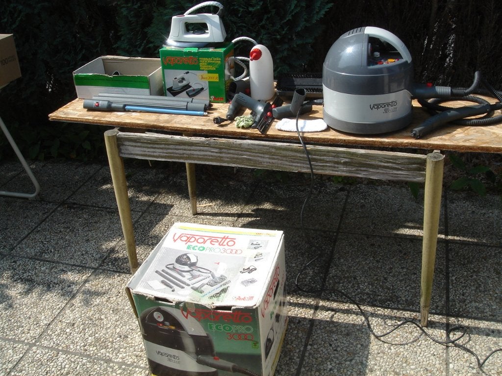 POLTI VAPORETTO ECO PRO 3000 COMPLET TOUS ACCESSOIRES, Enlèvement, Utilisé, Nettoyeur à vapeur
