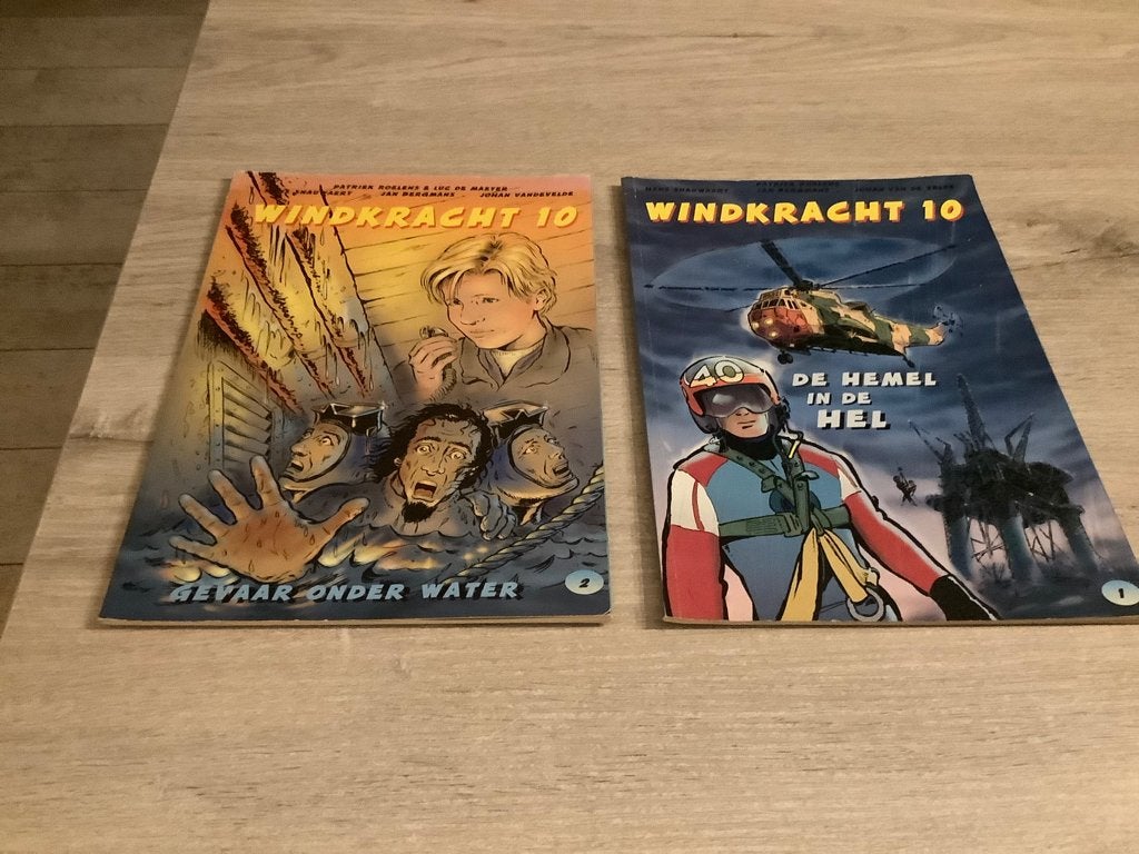 Windkracht 10 verschillende strips (1998), Livres, BD, Utilisé, Plusieurs BD, Enlèvement ou Envoi