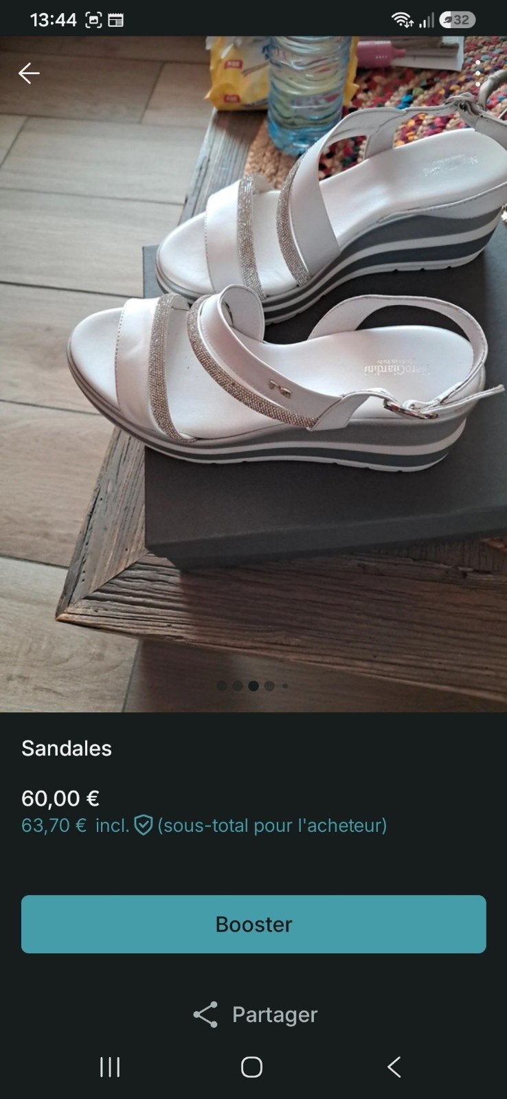 chaussures de mariee, Kleding | Dames, Trouwkleding en Trouwaccessoires, Wit, Schoenen, Ophalen of Verzenden, Zo goed als nieuw