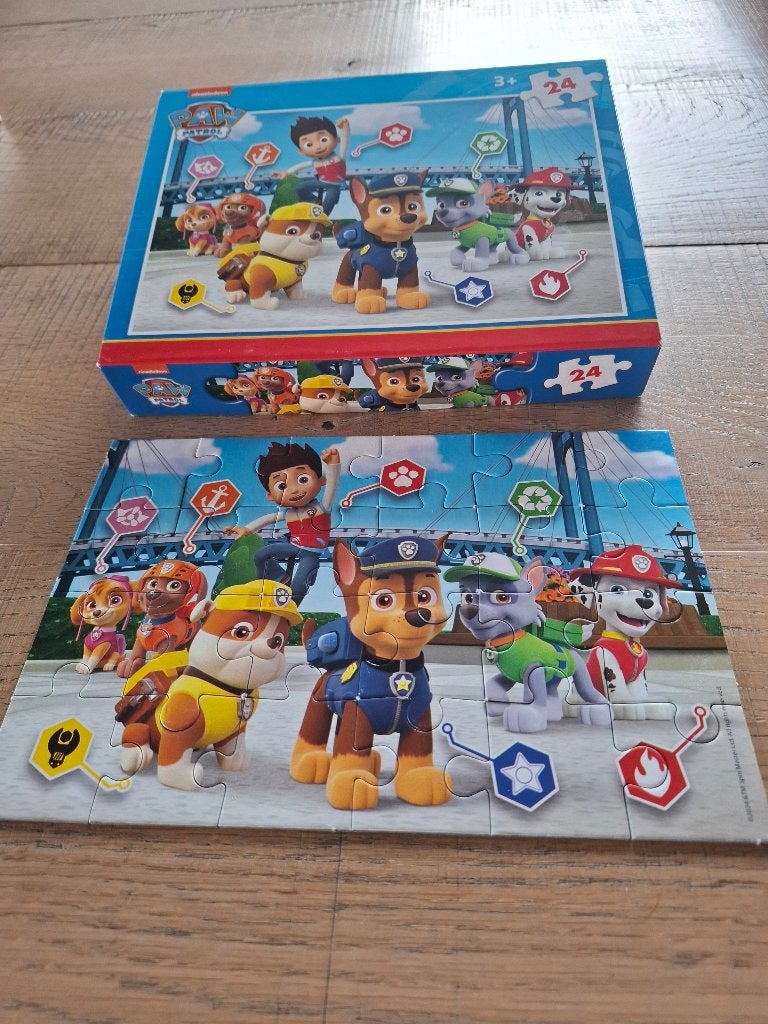 puzzle Paw Patrol, Kinderen en Baby's, Met doos, Nieuw, Ophalen of Verzenden, Meerkleurig