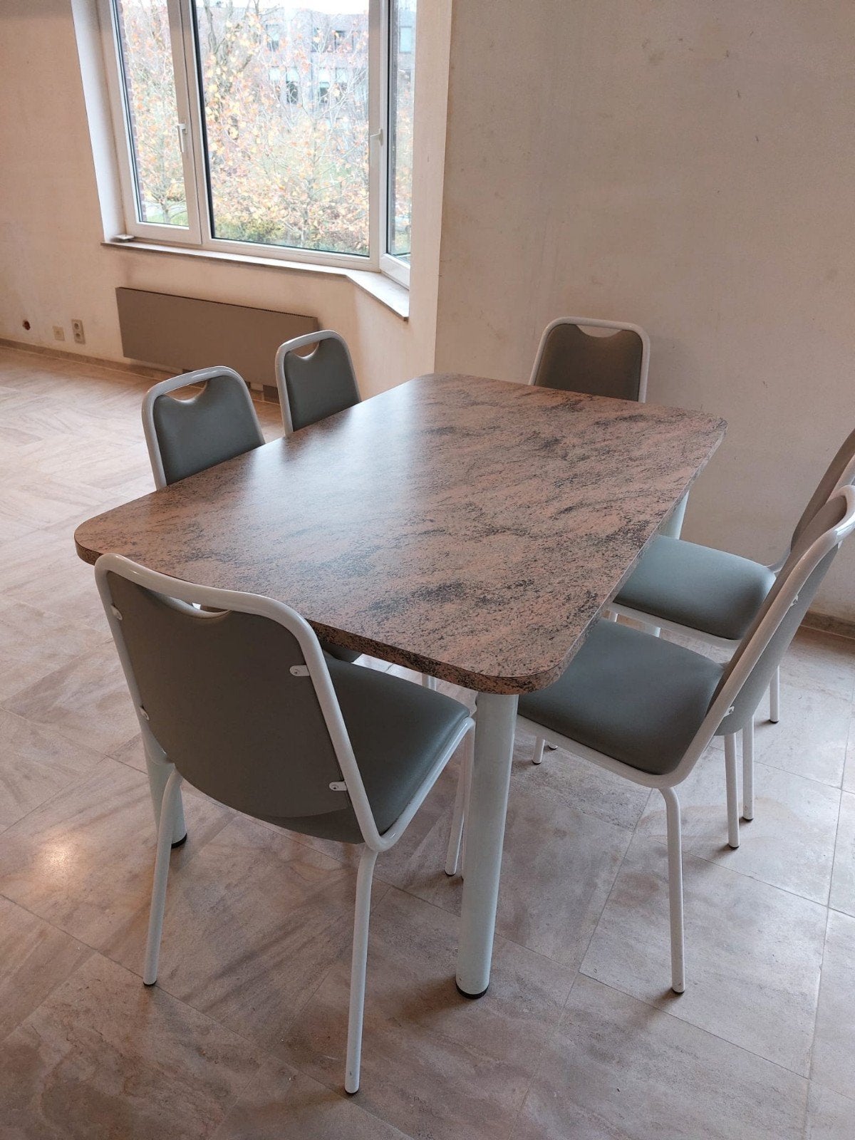 Tafel met 6 stoelen, Huis en Inrichting, Tafels | Eettafels, Ophalen