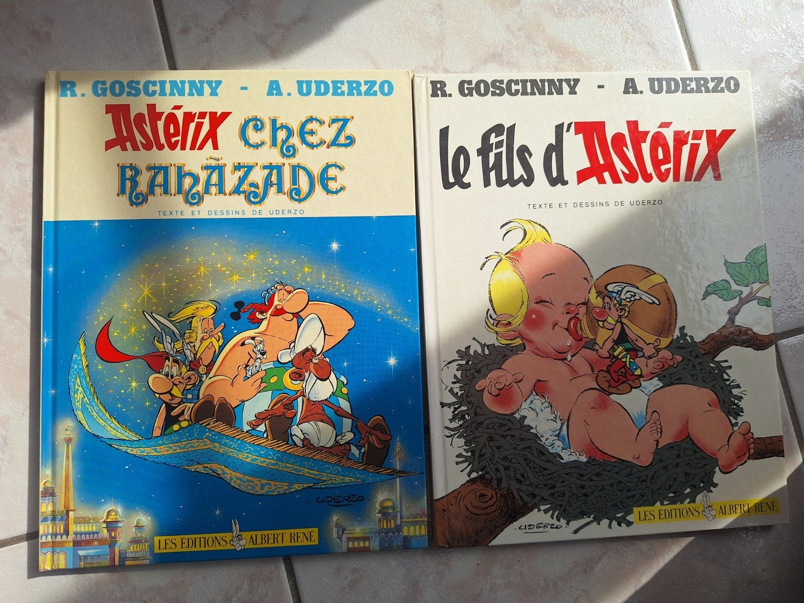 Lot de 2 Bd Astérix Premières éditions pour 9€, Livres, Plusieurs BD, Enlèvement, Utilisé