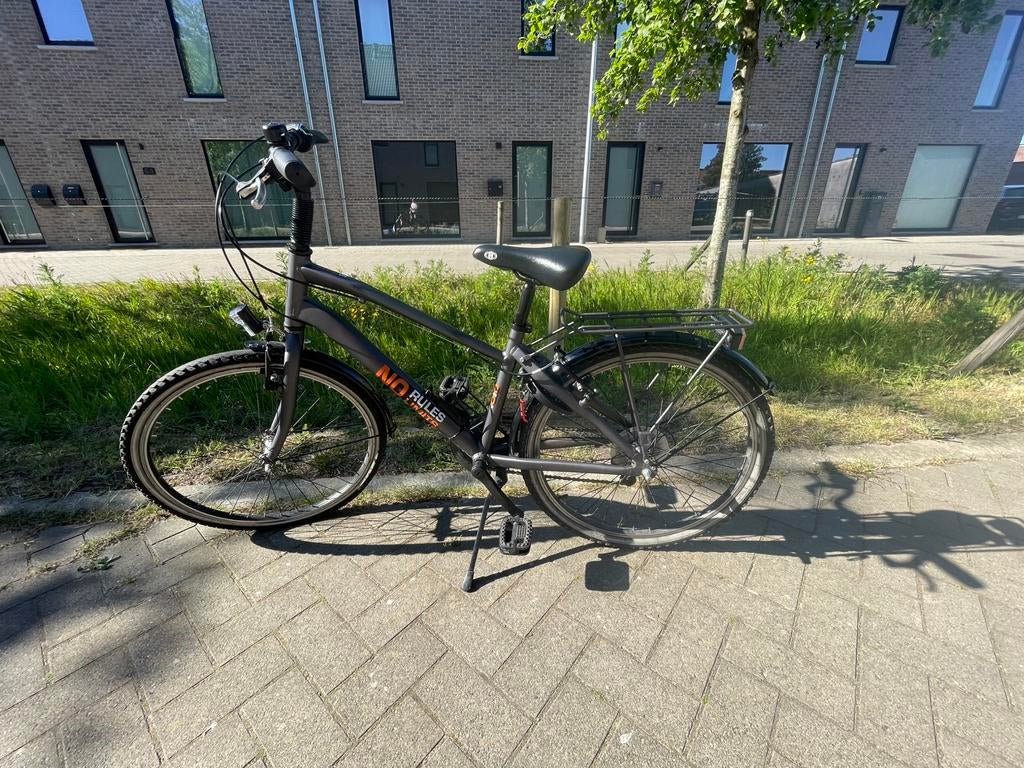 Jongens fiets lagere school, Ophalen, 22 inch, Velgrem, Versnellingen