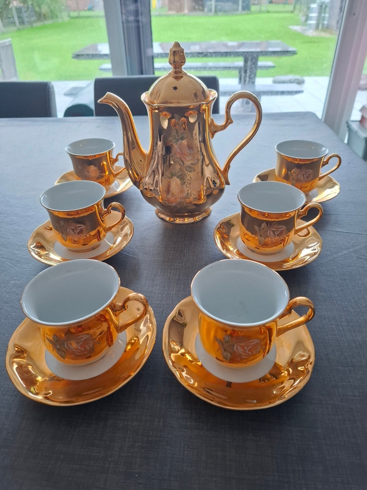 koffie sevies, Ophalen