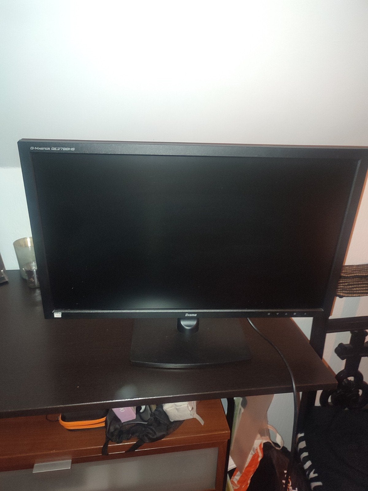 Écran gaming iiyama G-MASTER GE2788HS – 27" Full HD, Informatique & Logiciels, Enlèvement, HD, DisplayPort, Gaming