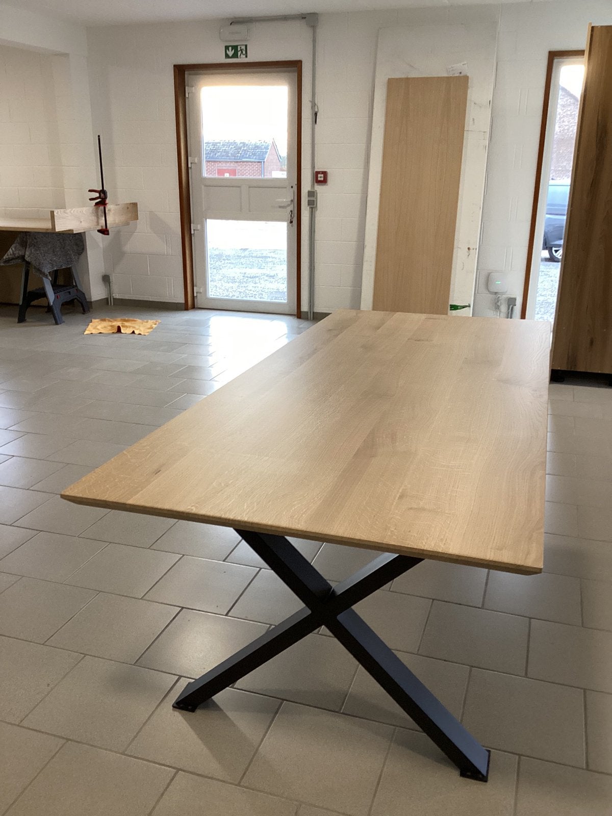 Magnifique table en chêne massif traité. 210/90. Nouvelle., Maison & Meubles, Tables | Tables à manger, Enlèvement ou Envoi, Comme neuf