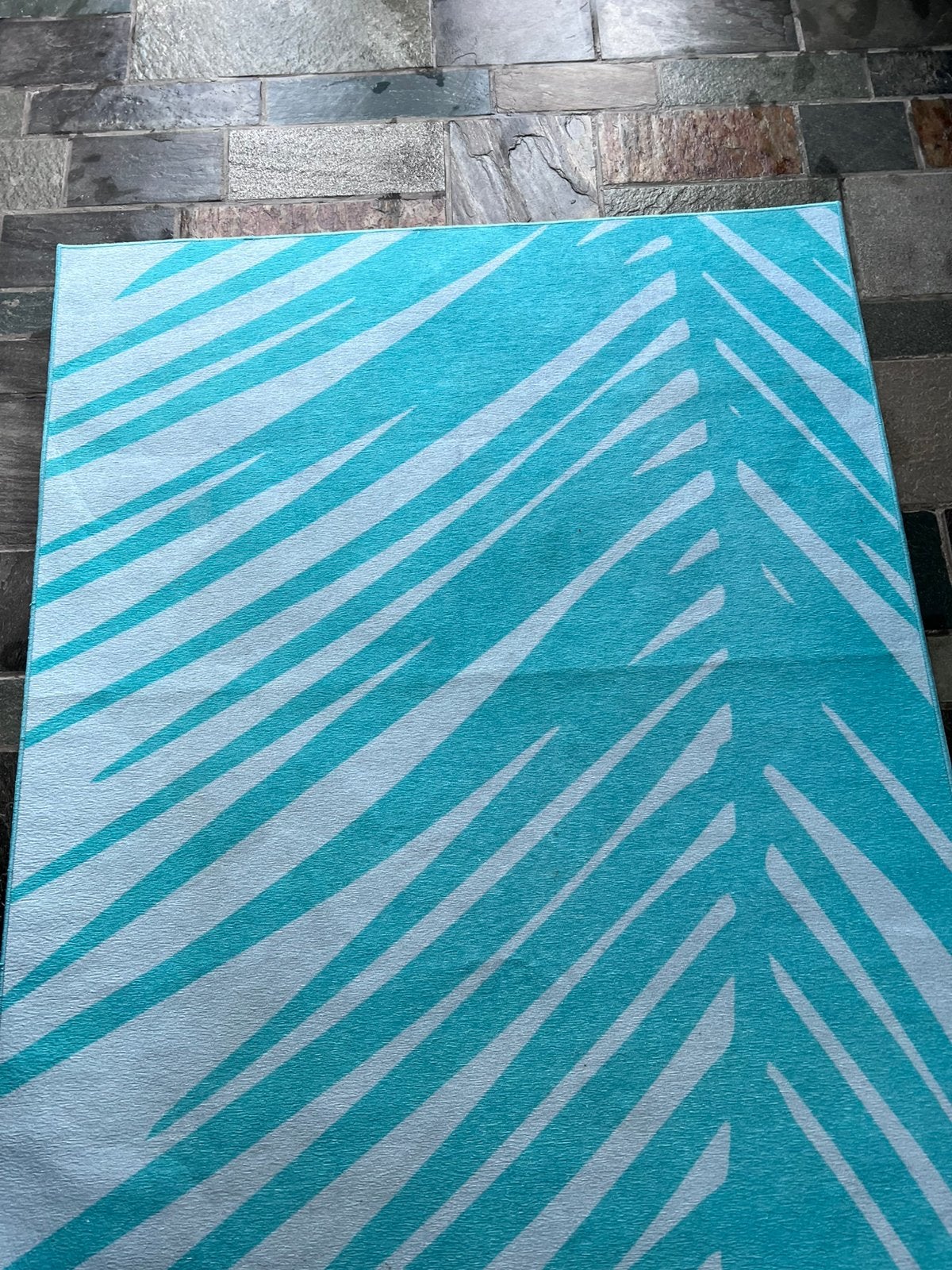 IKEA Vloerkleed kinderkamer, Maison & Meubles, Ameublement | Revêtements de sol, Enlèvement, Comme neuf, Bleu
