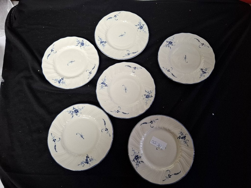 Villeroy & Boch - Vieux Luxembourg : 6 petites assiettes, Antiquités & Art, Enlèvement ou Envoi